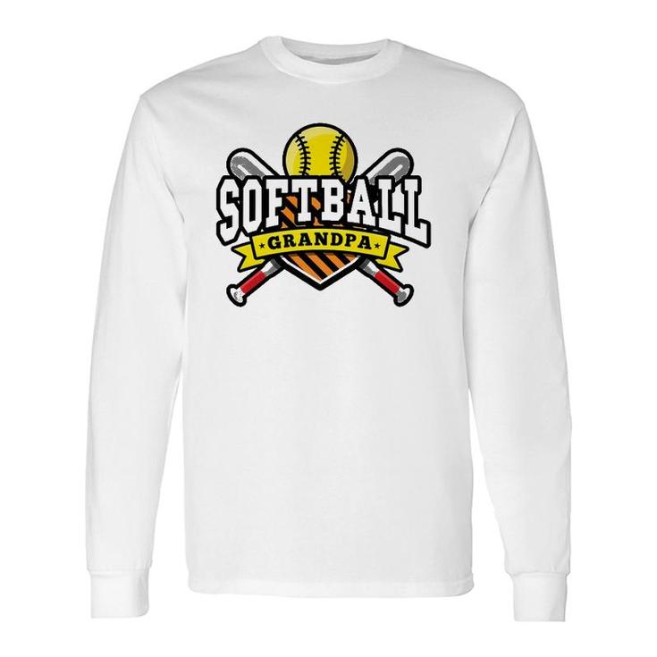 Softball Grandpa Long Sleeve T-Shirt T-Shirt