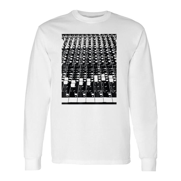Sound Engineer er Dj Music Producer Mix Board Long Sleeve T-Shirt T-Shirt