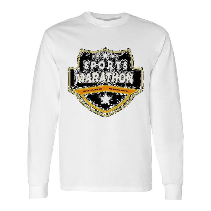 Sport Marathon Lovers Long Sleeve T-Shirt