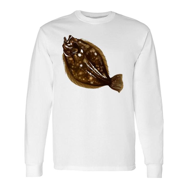 Summer Flounder Fishing Fluke Long Sleeve T-Shirt T-Shirt