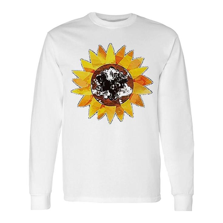 Summer Sunflower Long Sleeve T-Shirt