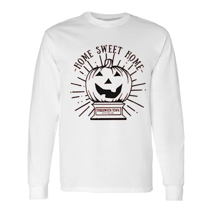 Sweet Home Pumpkin Graphic Long Sleeve T-Shirt
