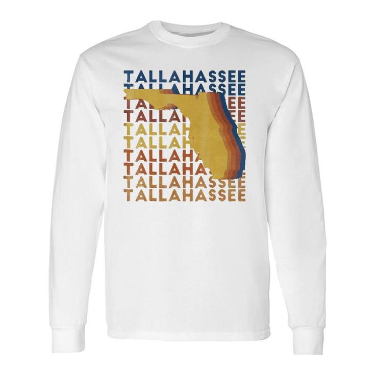 Tallahassee Florida Vintage Distressed Souvenir Long Sleeve T-Shirt T-Shirt