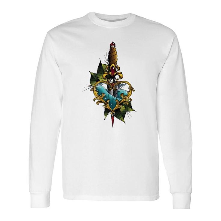 Tattoo Style Apparel Custom ed Apparel Long Sleeve T-Shirt