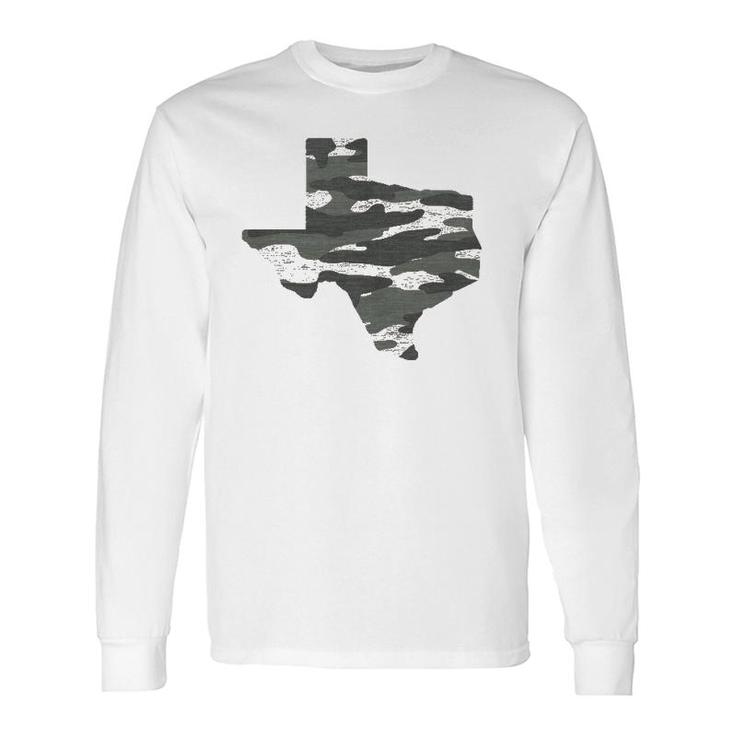 Texas Pride Graphic Tee State Of Texas Hunting Fashion Long Sleeve T-Shirt T-Shirt