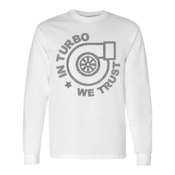 Turbo Snail Sound Tuner Long Sleeve T-Shirt T-Shirt