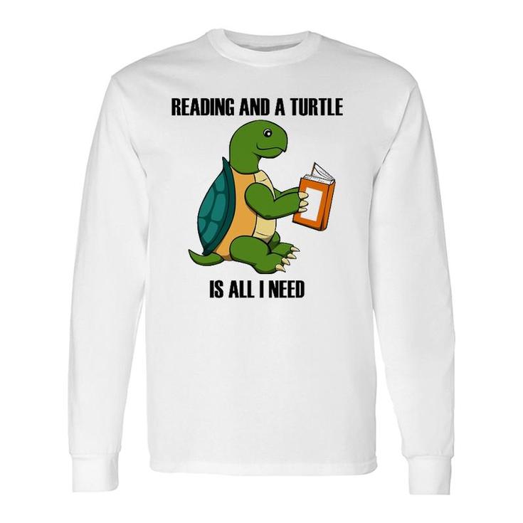 Turtles And Reading Saying Book Long Sleeve T-Shirt T-Shirt