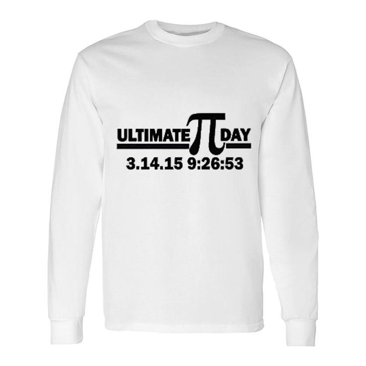 Ultimate Pi Day Black Nerdy Science Long Sleeve T-Shirt T-Shirt