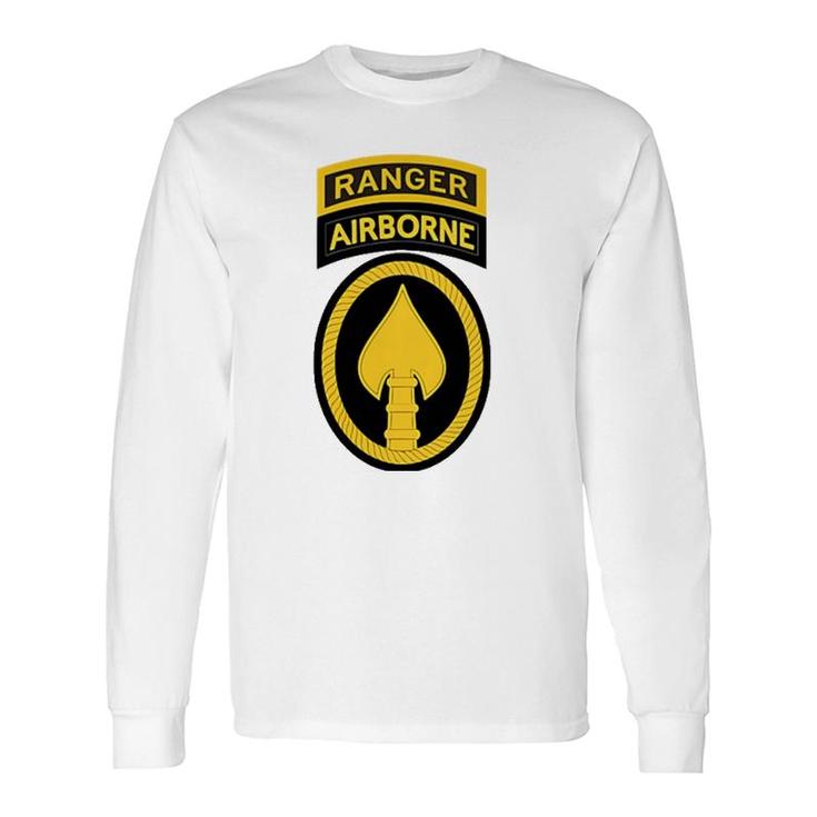 Us Special Forces Sf Ranger Tab Socom Patch Long Sleeve T-Shirt T-Shirt