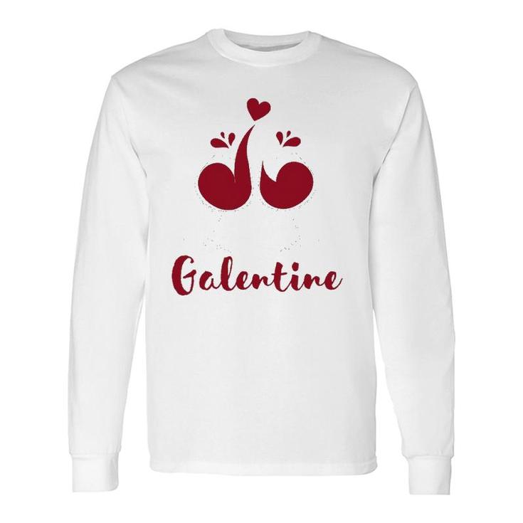 Valentines Galentines Day For Her Long Sleeve T-Shirt T-Shirt