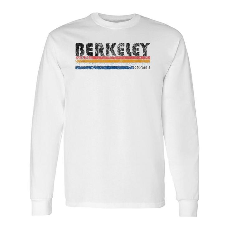 Vintage 1980S Style Berkeley, California Long Sleeve T-Shirt T-Shirt