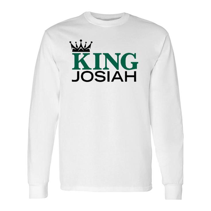 Vintage King Josiah White Long Sleeve T-Shirt T-Shirt