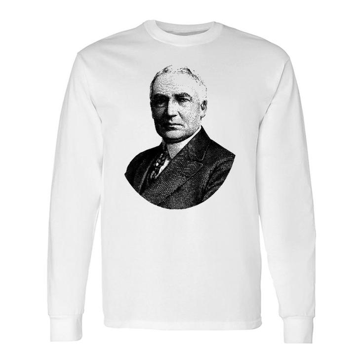 Warren G Harding Vintage Us President Long Sleeve T-Shirt T-Shirt