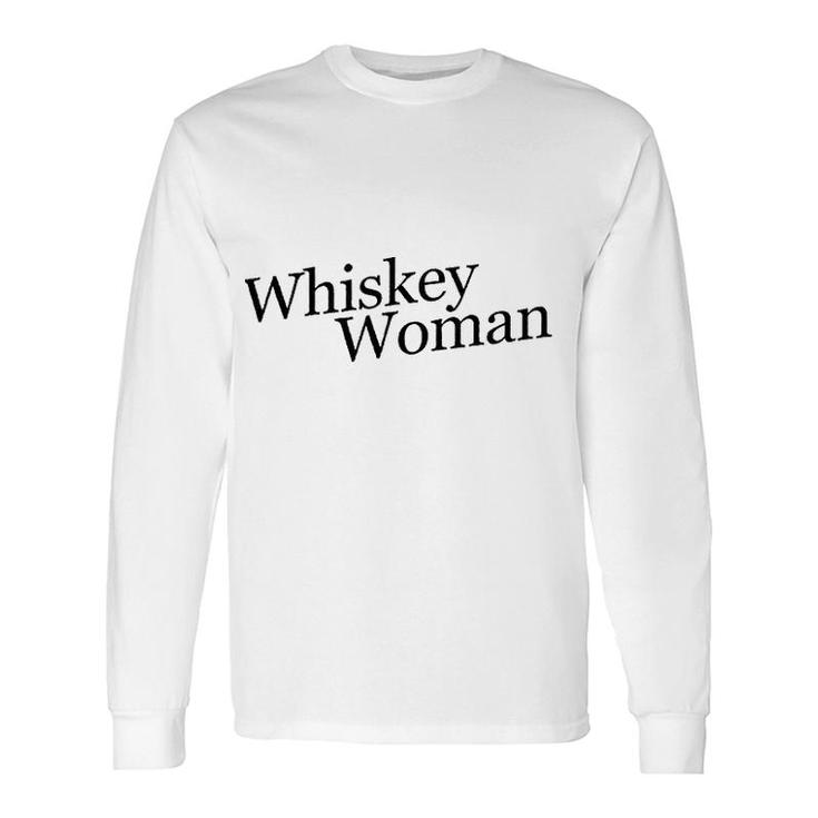 Whiskey Woman Basic Long Sleeve T-Shirt