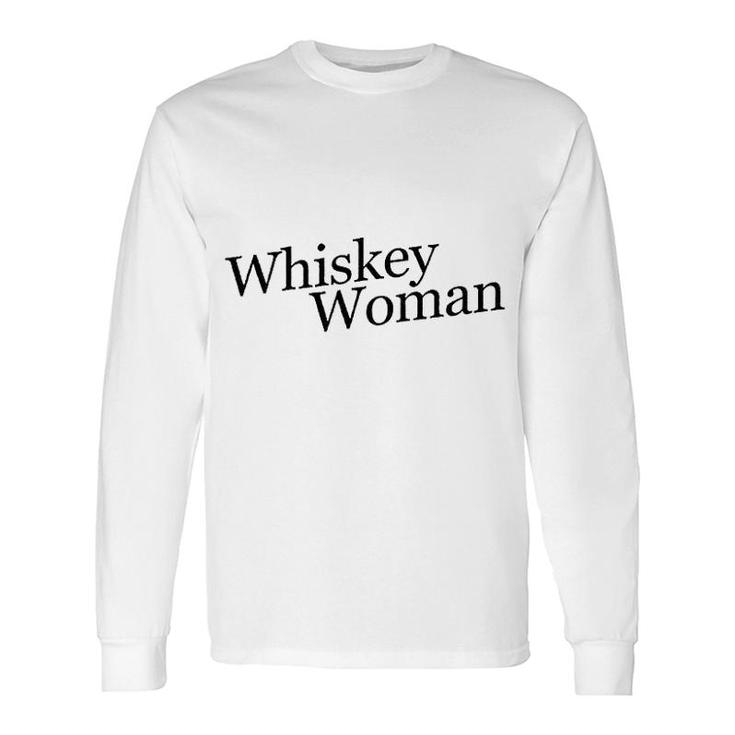 Whiskey Woman New Long Sleeve T-Shirt