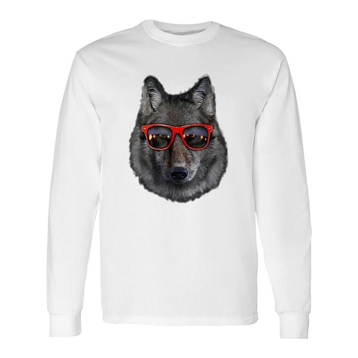 Wolf Glass Long Sleeve T-Shirt