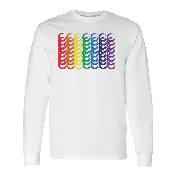 World Gay Pride Equality & Unity Lgbtqia Love Rainbow Flag Long Sleeve T-Shirt T-Shirt
