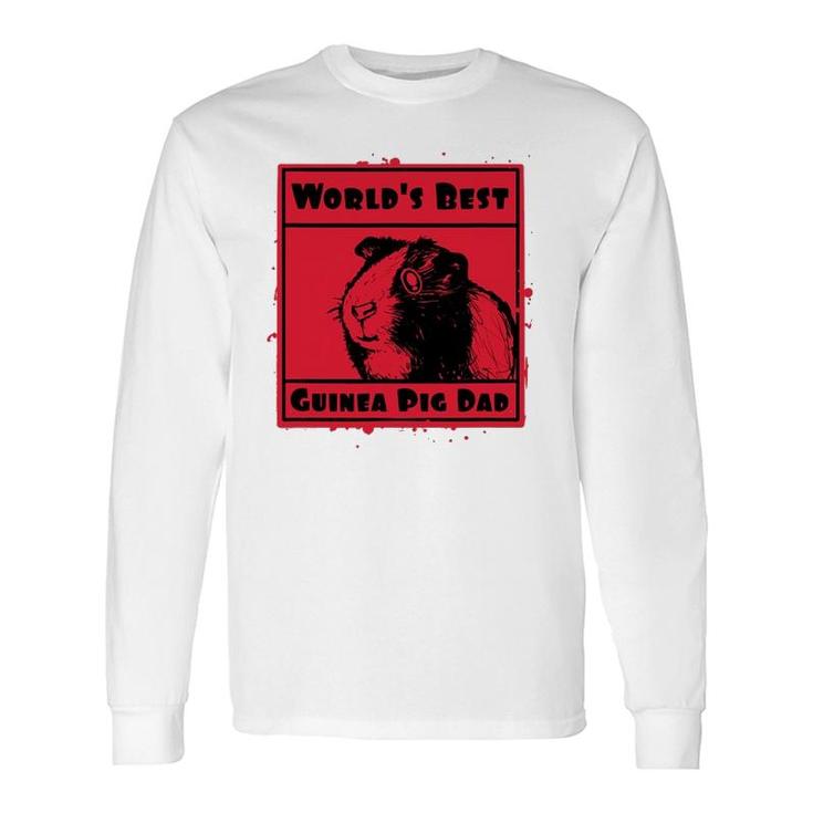 World's Best Guinea Pig Dad Long Sleeve T-Shirt T-Shirt