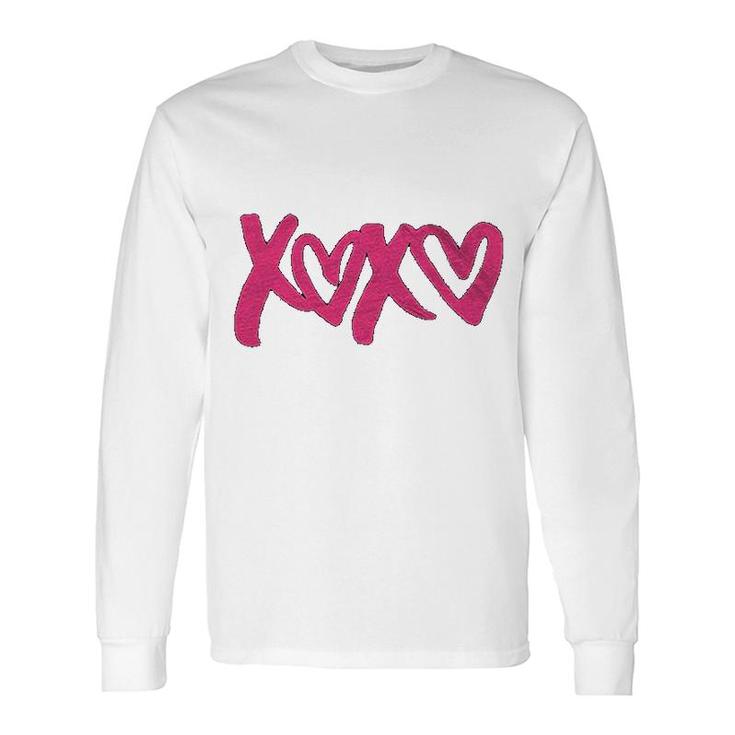 Xoxo Hugs And Kisses Valentine Long Sleeve T-Shirt