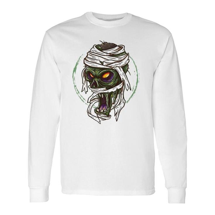 Zombie Happy Halloween For Long Sleeve T-Shirt T-Shirt