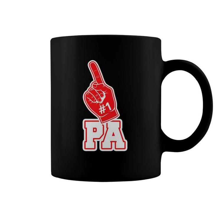 1 Pa - Number One Foam Finger Father Gift Tee Coffee Mug