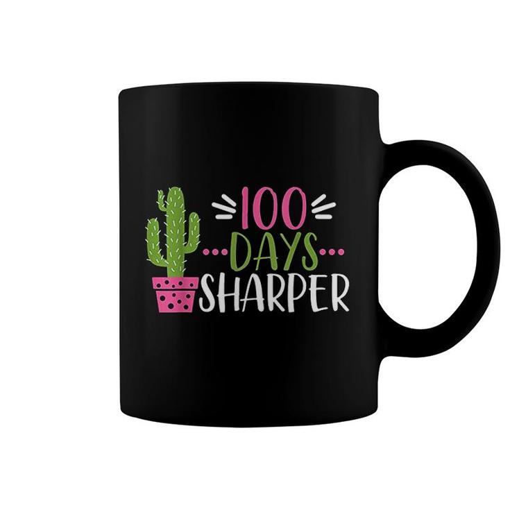 100 Days Sharper Cactus School Coffee Mug