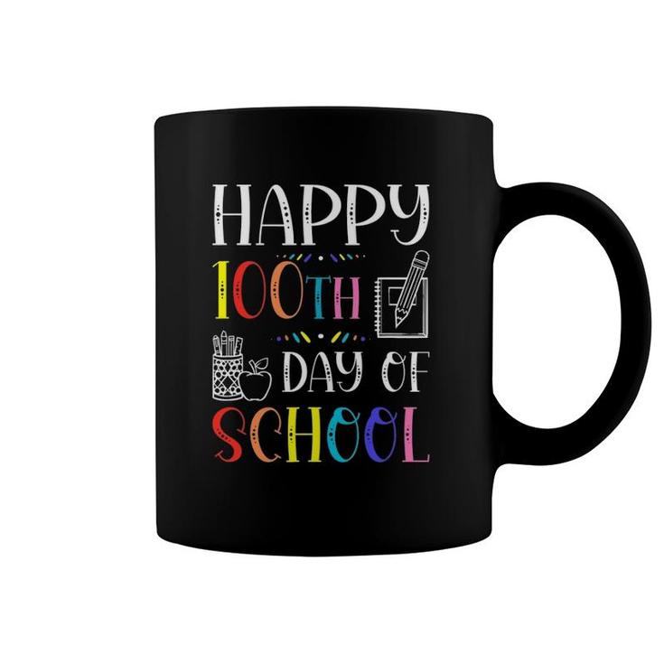 100Th Day Of School Teachers Kids Child Happy 100 Days Coffee Mug