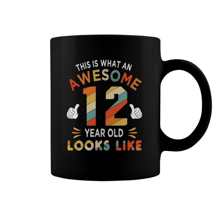 12Th Birthday Gifts For 12 Years Old Awesome Looks Like  Coffee Mug