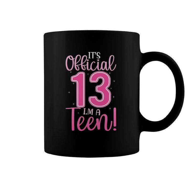 13Th Birthday Girls 13 Years Teen Teenager Birthday Coffee Mug