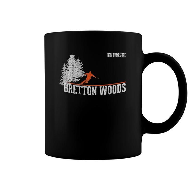 1980S Style Bretton Woods Nh Vintage Skiing Coffee Mug