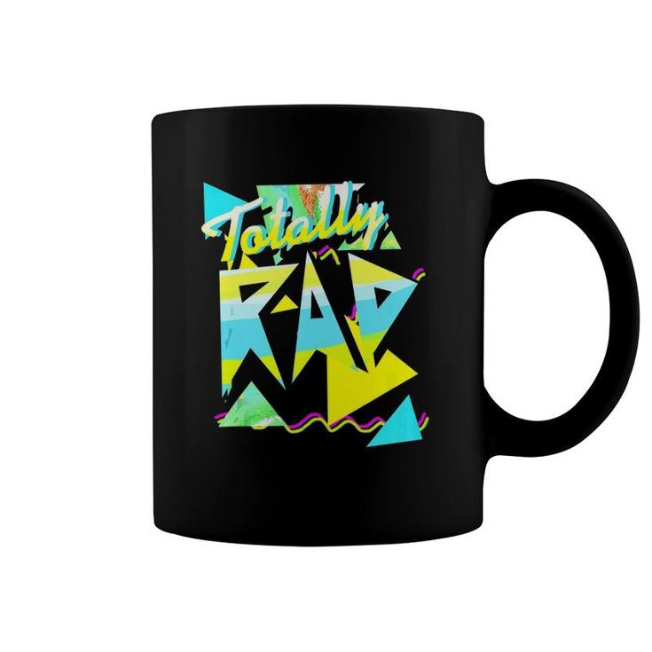 1980'S Totally Rad 80S Casual Hipster V1012 Aqua-Lemon-Ice Tank Top Coffee Mug