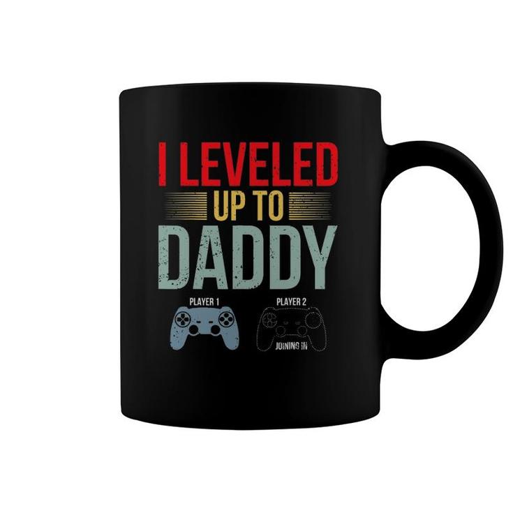 1St Time Dad Est 2022 New First Fathers Gaming Daddy 2022 Gift Coffee Mug