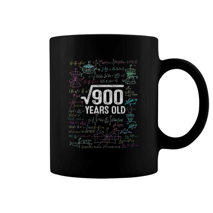 30Th Birthday Gift Idea Square Root Of 900 Years Old Coffee Mug