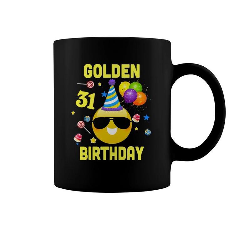 31St Birthday Gifts Funny Golden Birthday 31 Years Old Coffee Mug