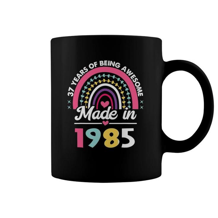 37 Years Old Gifts 37Th Birthday Born In 1985 Women Girls Coffee Mug