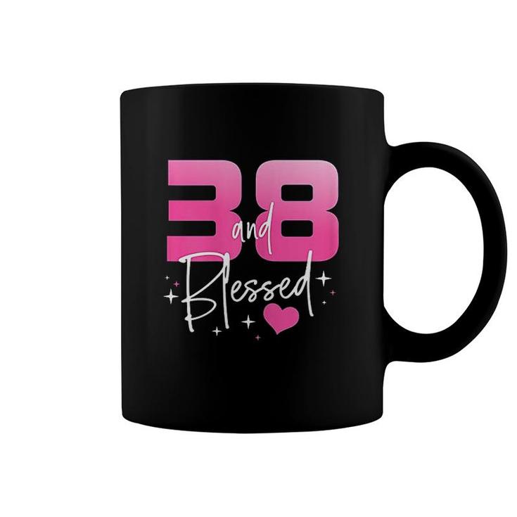 38 And Blessed Chapter 38 Year Old Gifts Coffee Mug