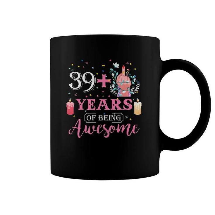 391 Years Of Being Awesome 40Th Birthday Gift Coffee Mug