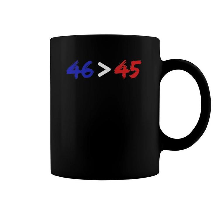 46 45 The 46Th President Will Be Greater Than The 45Th Raglan Baseball Tee Coffee Mug