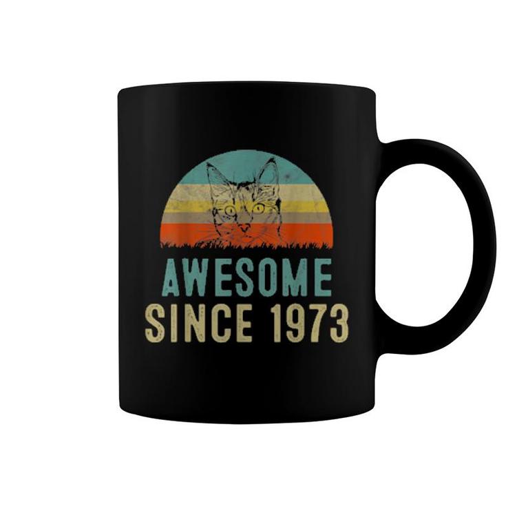 49Th Birthday, Awesome Since 1973  Coffee Mug