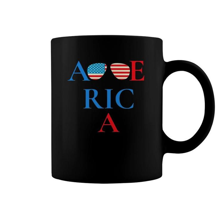 4Th Of July American Flag Usa Coffee Mug