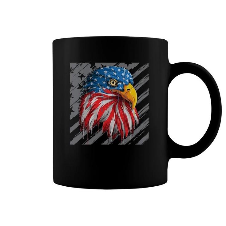 4Th Of July Eagle American Usa Flag Patriotic Men Women Coffee Mug