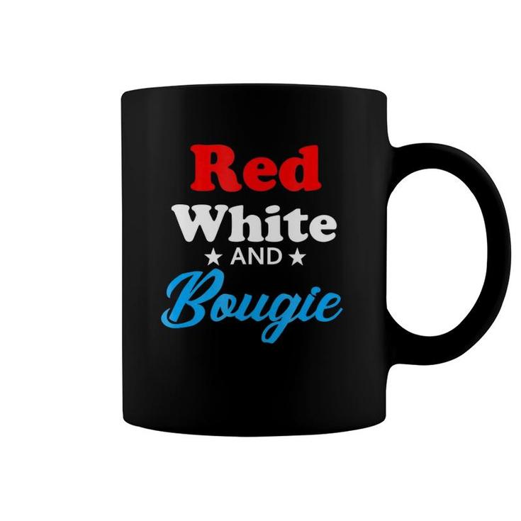 4Th Of July Red White And Bougie Coffee Mug