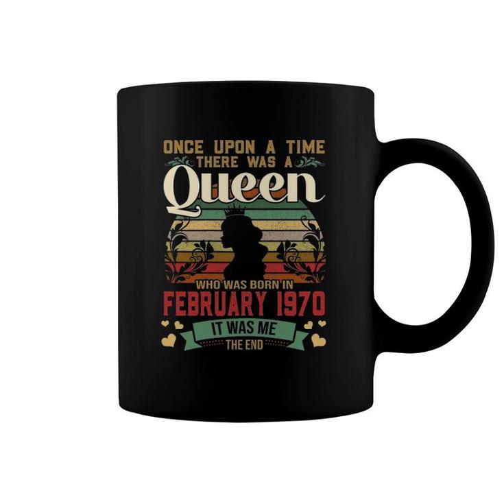 53 Years Old Birthday Girls Birthday Queen February 1970 Ver2 Coffee Mug