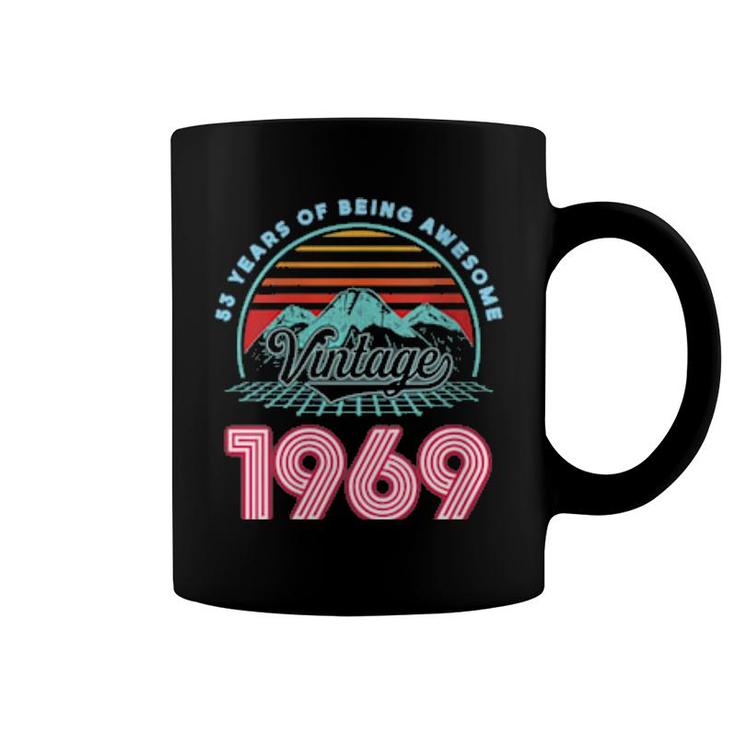 53 Years Old Retro 80S Style 53Rd Birthday Born In 1969  Coffee Mug