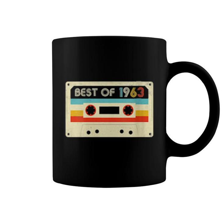 59Th Birthday Best Of 1963 Cassette Tape Retro Vintage  Coffee Mug