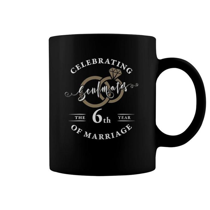 6Th Wedding Anniversary  6 Years Of Marriage Gift Coffee Mug