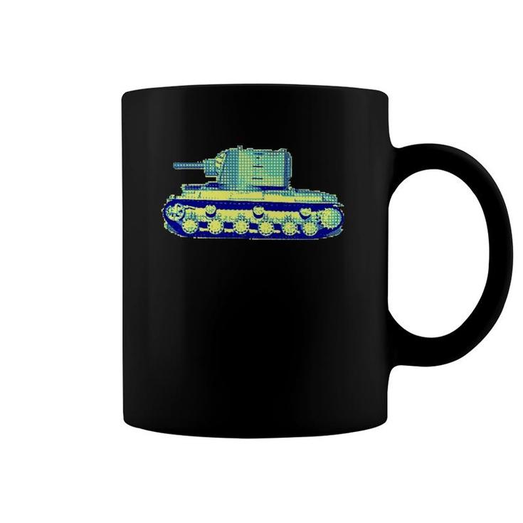 8-Bit Gamer Kv-2 Tank T Coffee Mug