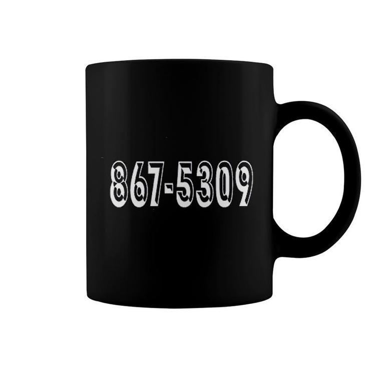 8675309 Funny Retro 80s Triblend Coffee Mug