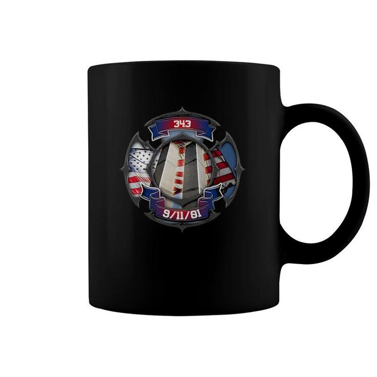 911 Memorial American Flag Coffee Mug