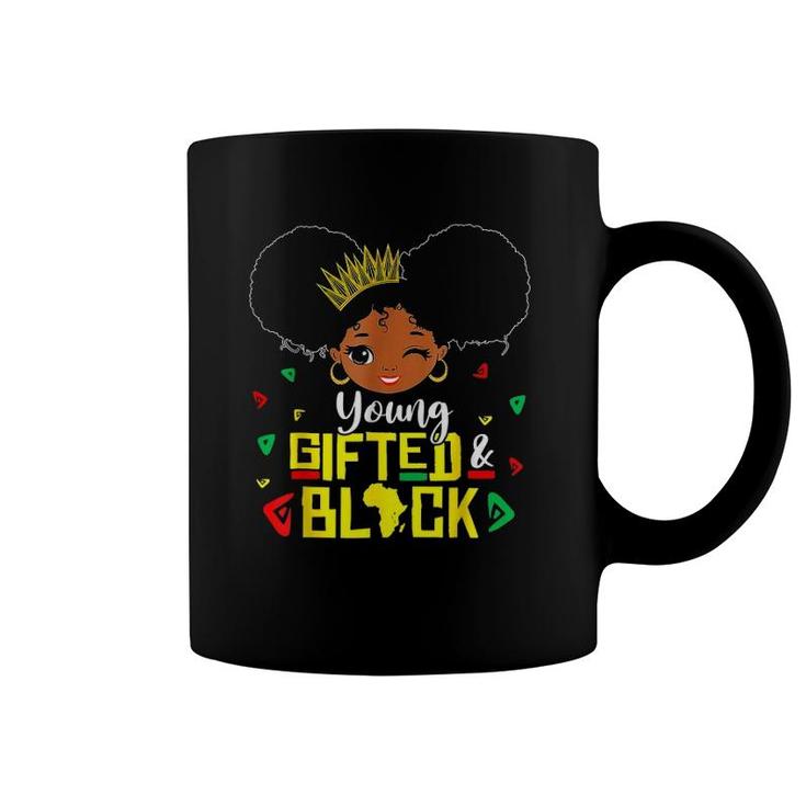 Afro Young Gifted And Black Apparel African Melanin Women Coffee Mug
